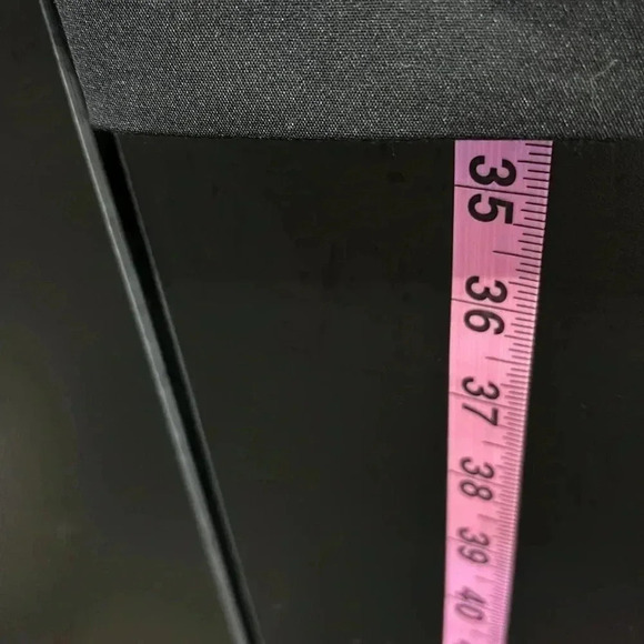 WHBM Slim Ankle dressy pants/trousers,sewn slash pockets,belt loop, lightweight - Picture 9 of 10